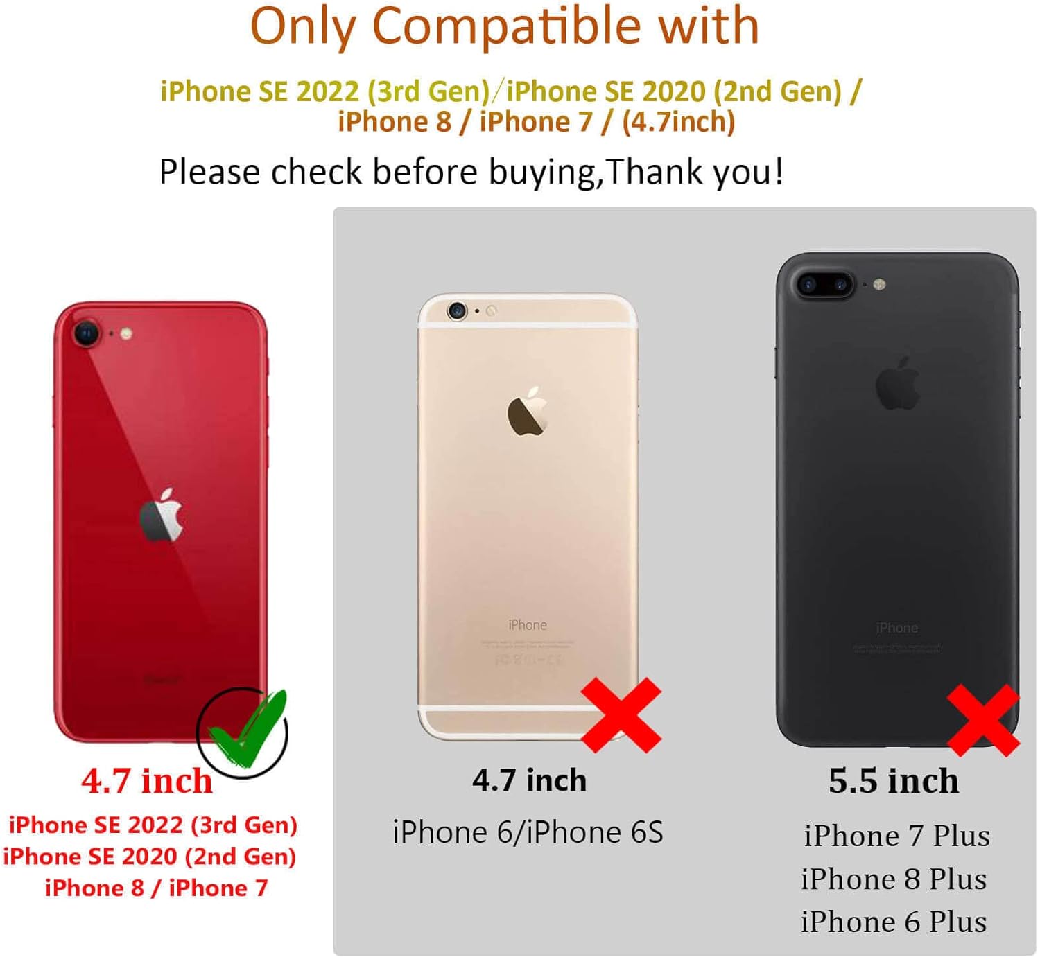 Slim Hybrid Case for iPhone 7 / 8 / SE (2nd / 3rd Gen.) Slim Hybrid Case for iPhone 7 / 8 / SE (2nd / 3rd Gen.)